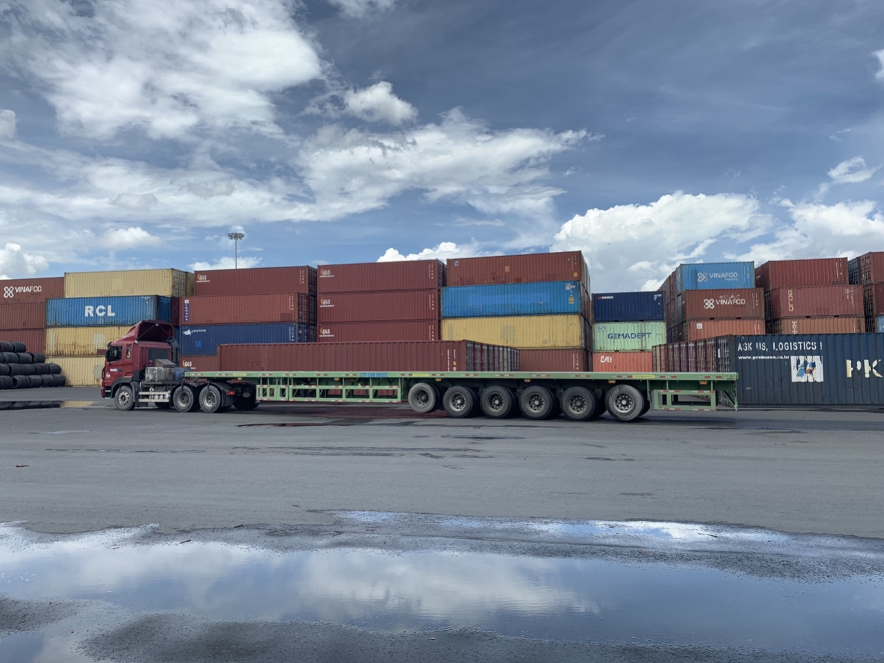 Dịch vụ vận chuyển container, công ty vận tải container
