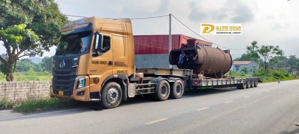 Vận chuyển hàng quá khổ quá tải từ hà nội vào sài gòn